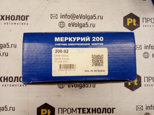 Электросчетчик Меркурий 200.02 5-60А/220В