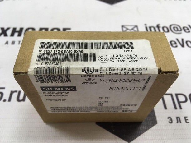 6ES7972-0BA60-0XA0