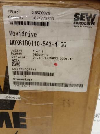 MDX61B0110-5A3-4-00+MDX60A0110-5A3-4-00